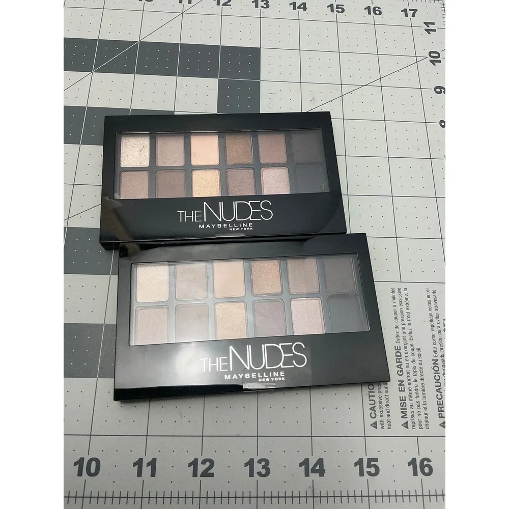 Maybelline The Nudes Eyeshadow Palette‎ 12 Shade Neutral Bundle 50X103 2 Count